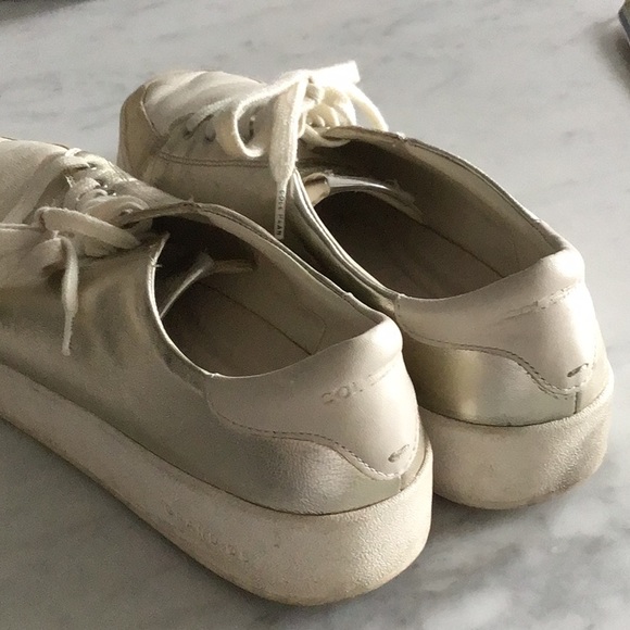 Cole Haan Grand OS soft metallic sneakers - Picture 5 of 5